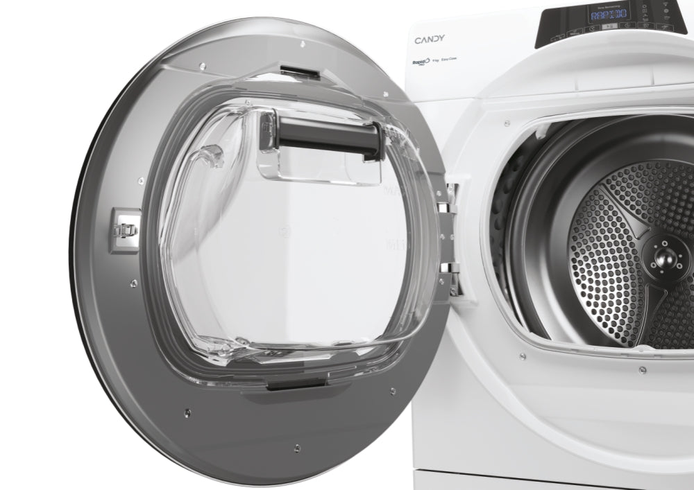 Uscător de rufe Candy RPE H9A2TRE-S, 9 kg, pompă de căldură, alb
