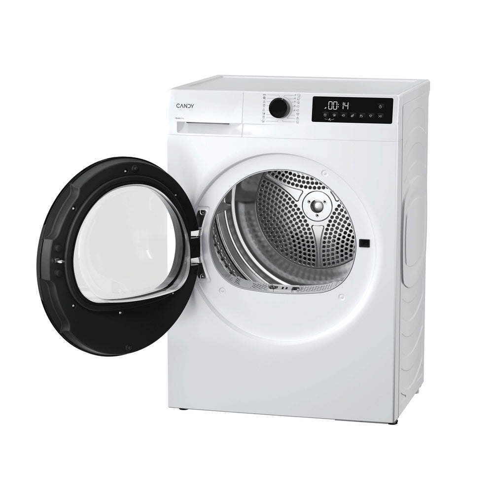 Uscător de rufe Candy GD 10N1B-S, 10 kg, alb