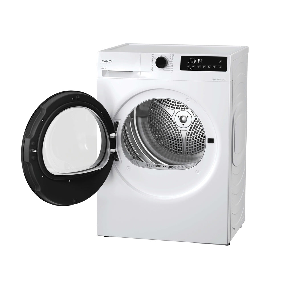 Uscător de rufe Candy GD 10N3B-S, 10 kg, alb