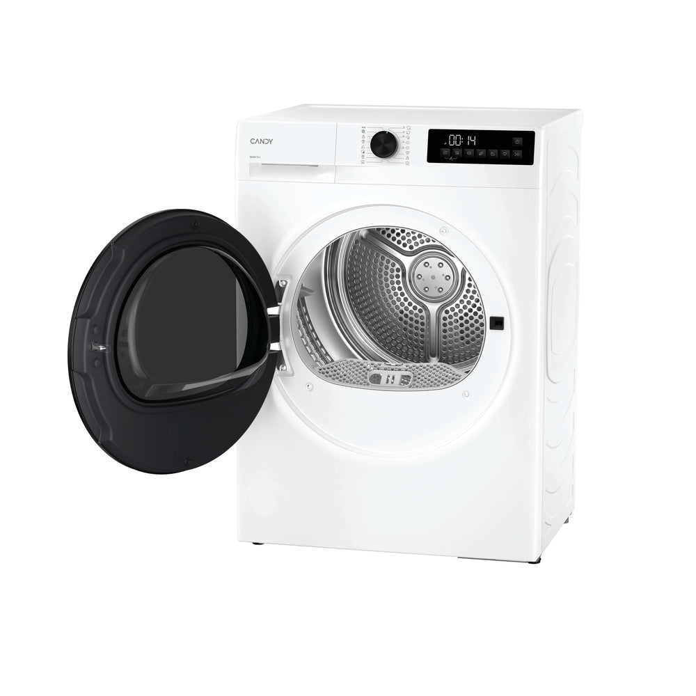 Uscător de rufe Candy GDS 7N2B-S, 7 kg, pompă de căldură, alb