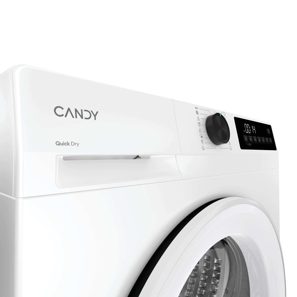 Uscător de rufe Candy GDL 8N1-S, 8 kg, pompă de căldură, alb