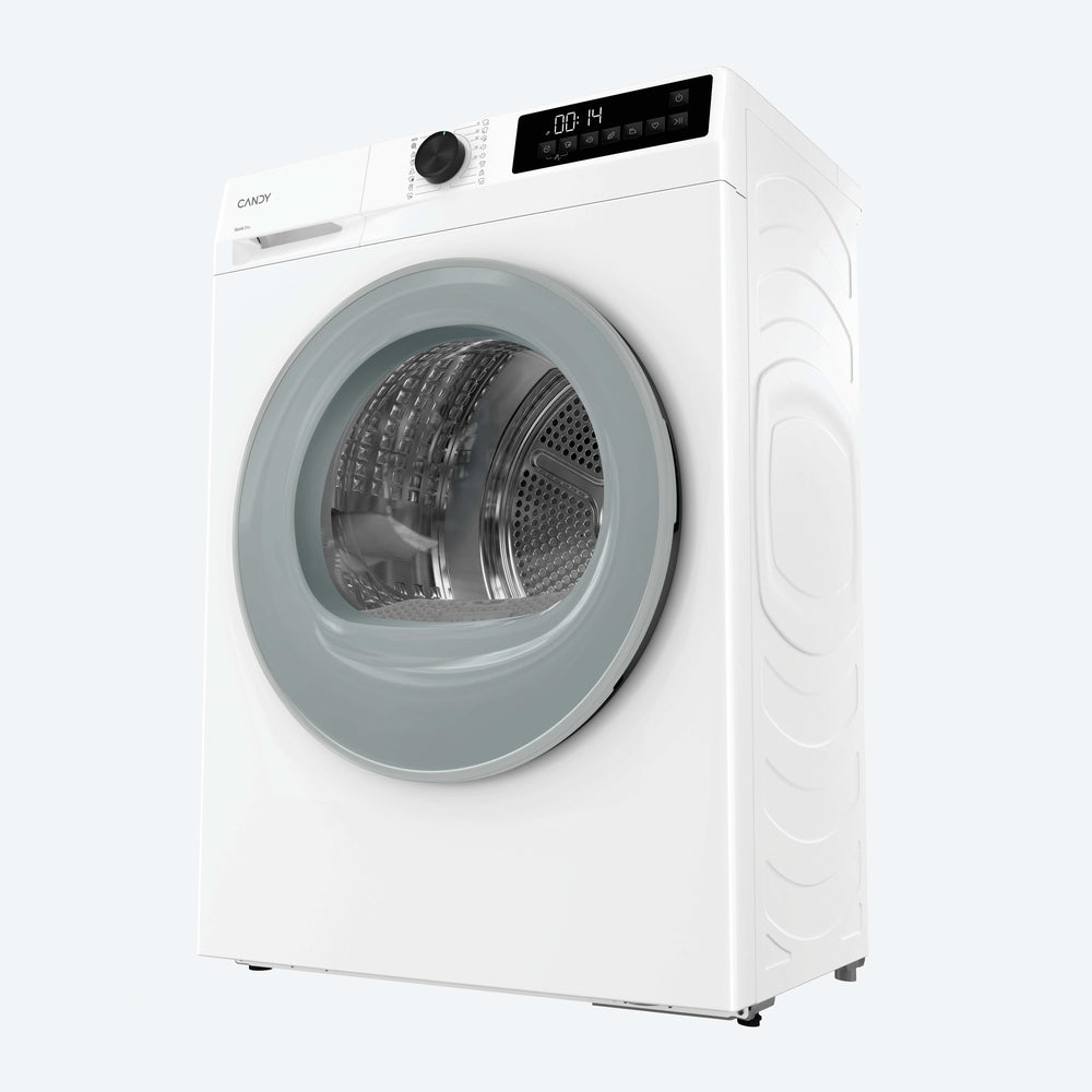 Uscător de rufe Candy GDS 7N2G-S, 7 kg, pompă de căldură, alb