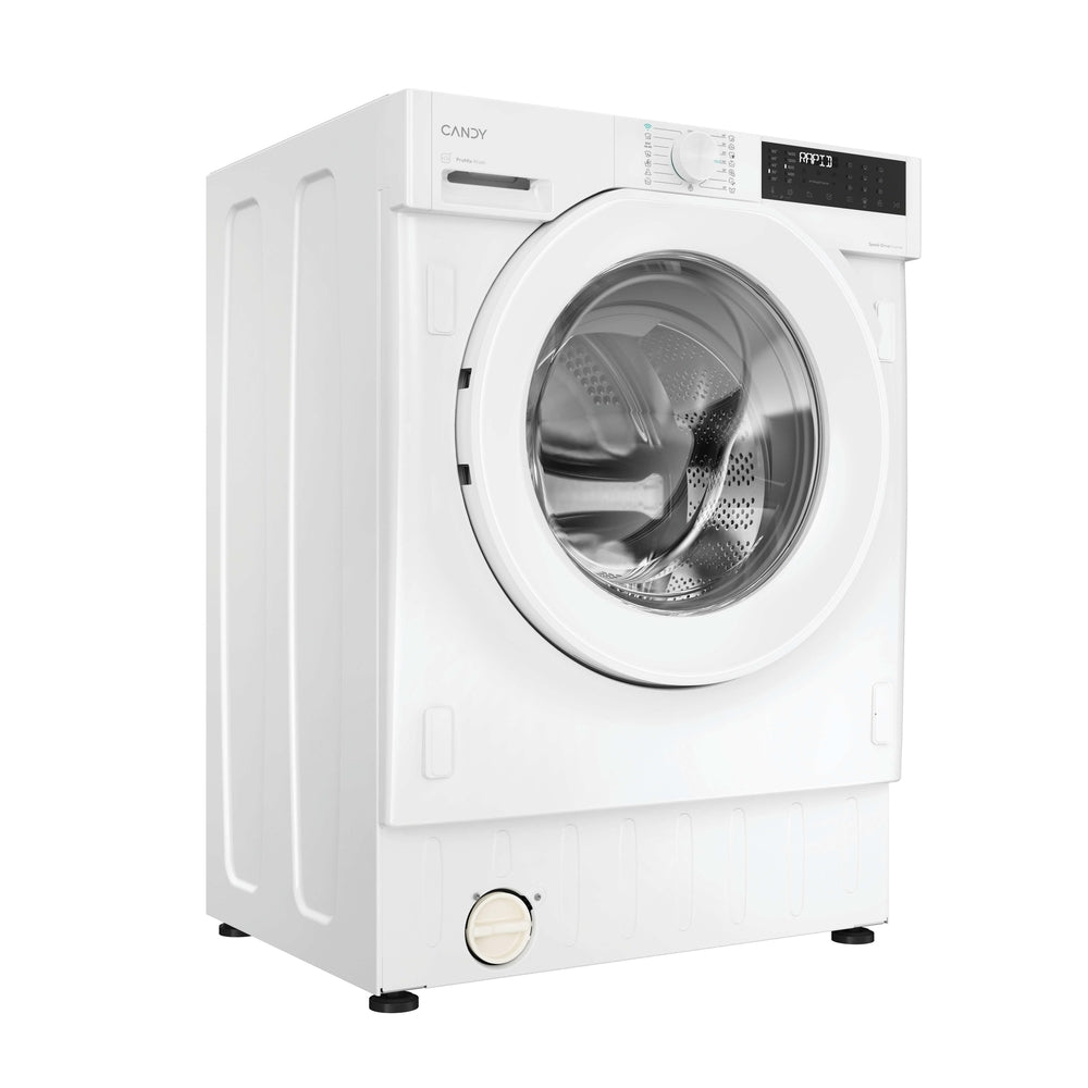 Mașină de spălat rufe încorporabilă Candy BC4S68M6D8J-S, 8 kg, 1600 rpm, albă