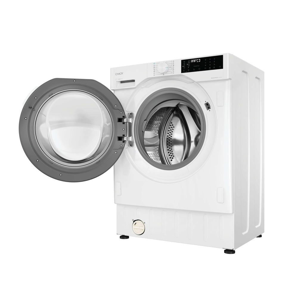 Mașină de spălat rufe încorporabilă Candy BC4S68M6D8J-S, 8 kg, 1600 rpm, albă