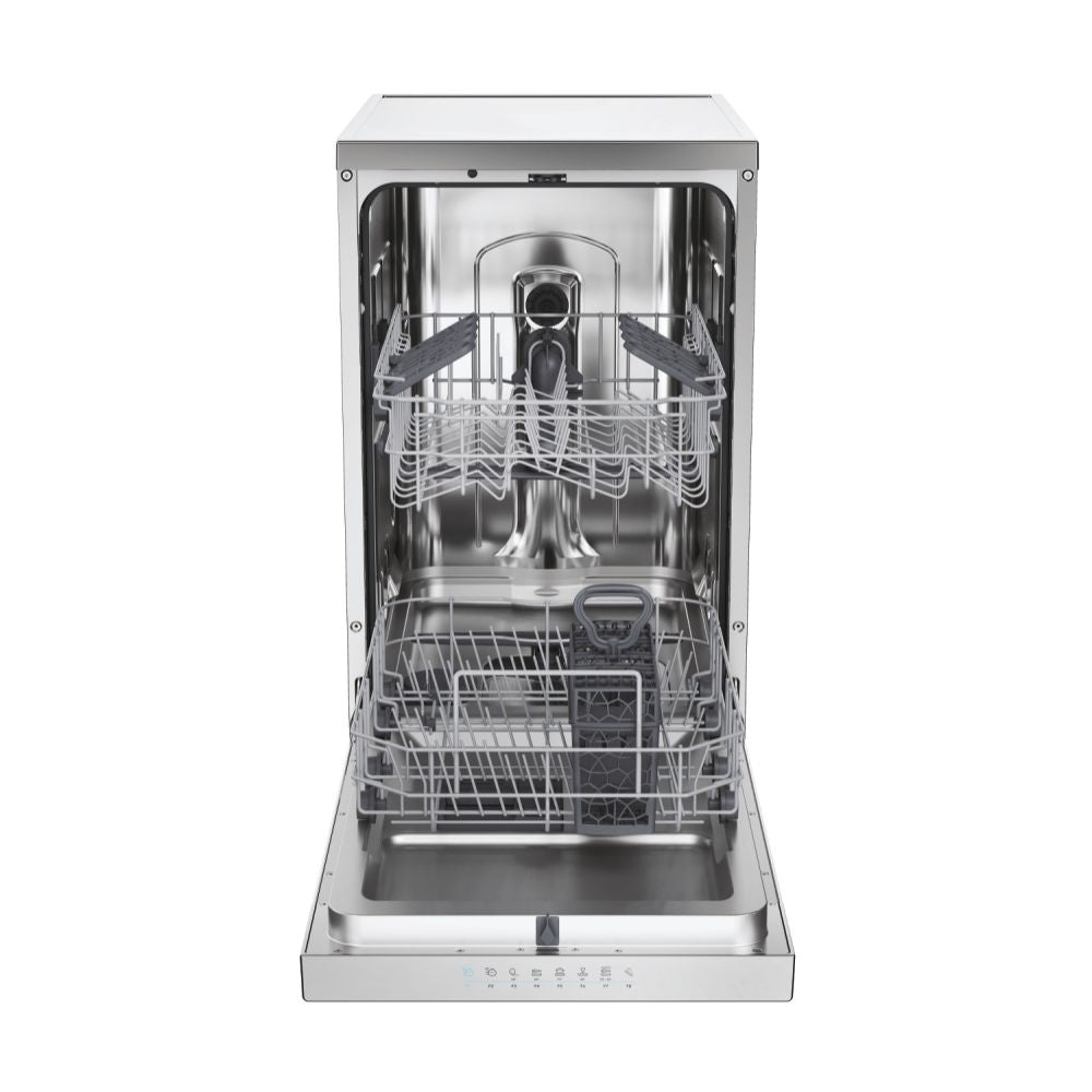 Mașină de spălat vase Candy CF0C7SB0FX, 45 cm, 10 seturi, inox