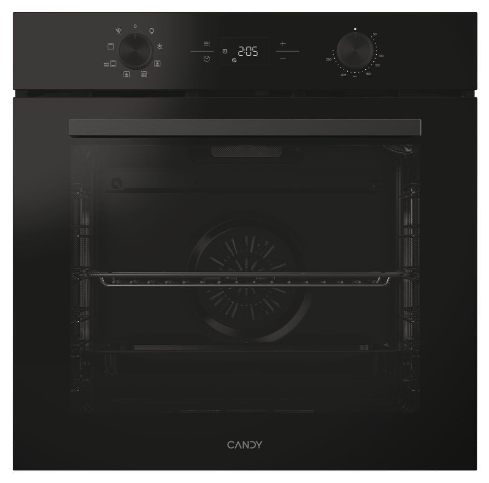 Cuptor încorporabil Candy CA6 N3T1HTB, 78 l, curățare hidrolitică, negru