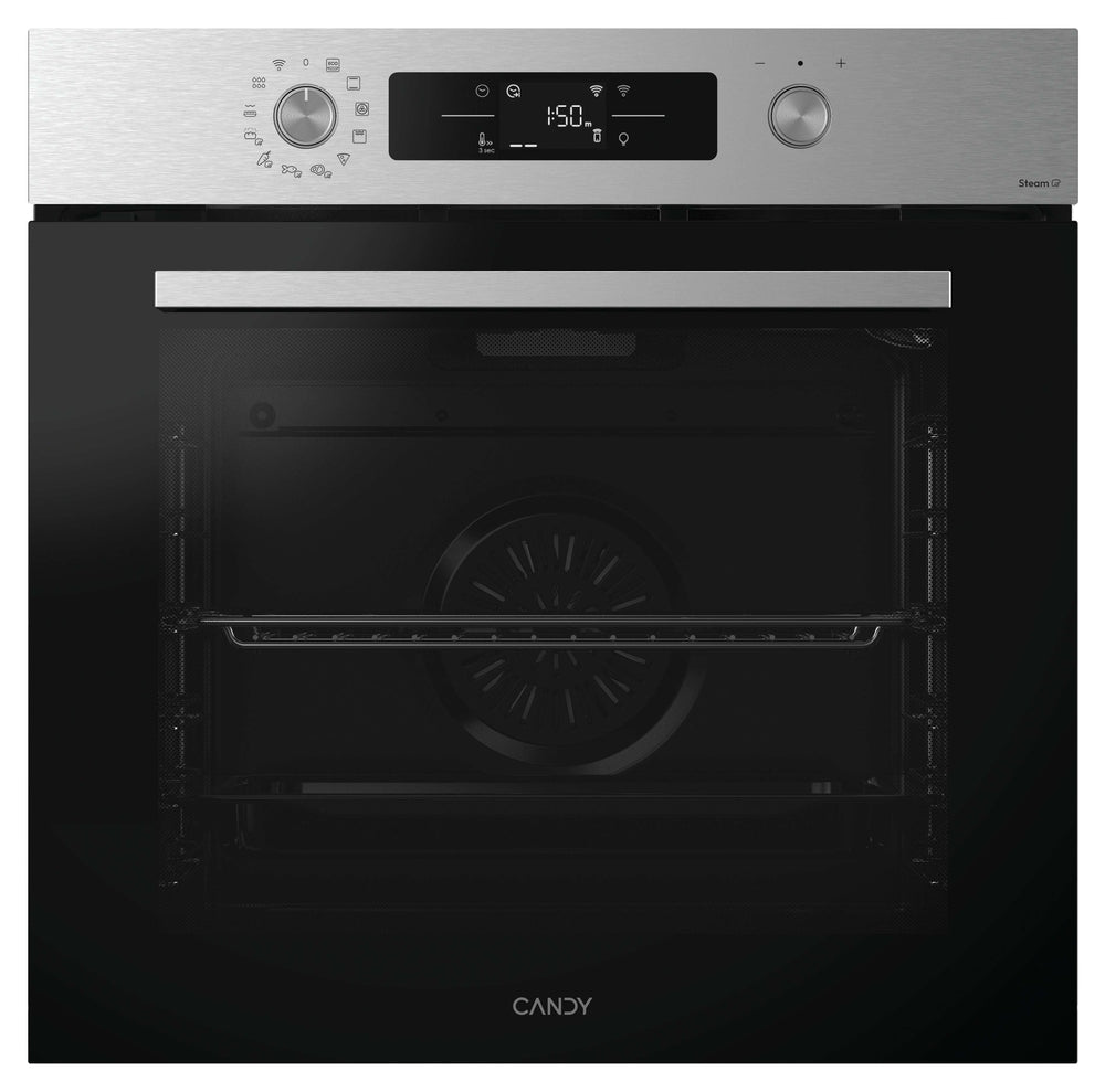 Cuptor încorporabil Candy CA6 NP5B3EHTX, 78 l, curățare hidrolitică, inox