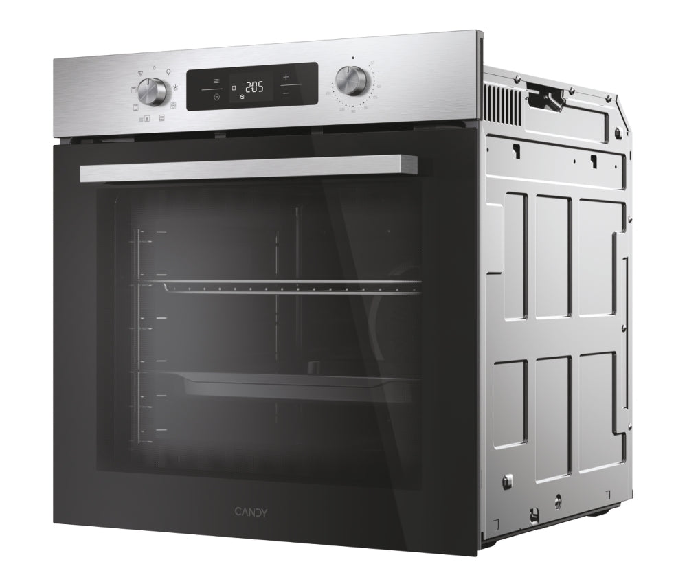 Cuptor încorporabil Candy CA6 NP3T3HTX, 78 l, curățare hidrolitică, inox