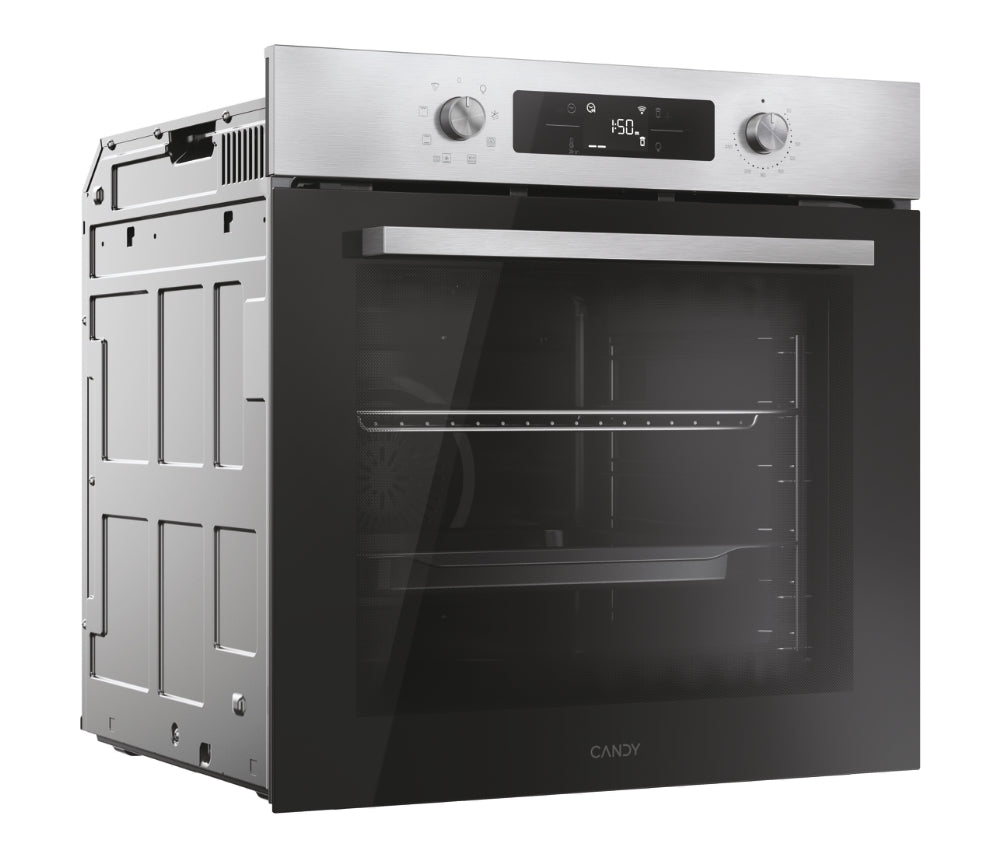 Cuptor încorporabil Candy CA6 NP3T3HTX, 78 l, curățare hidrolitică, inox