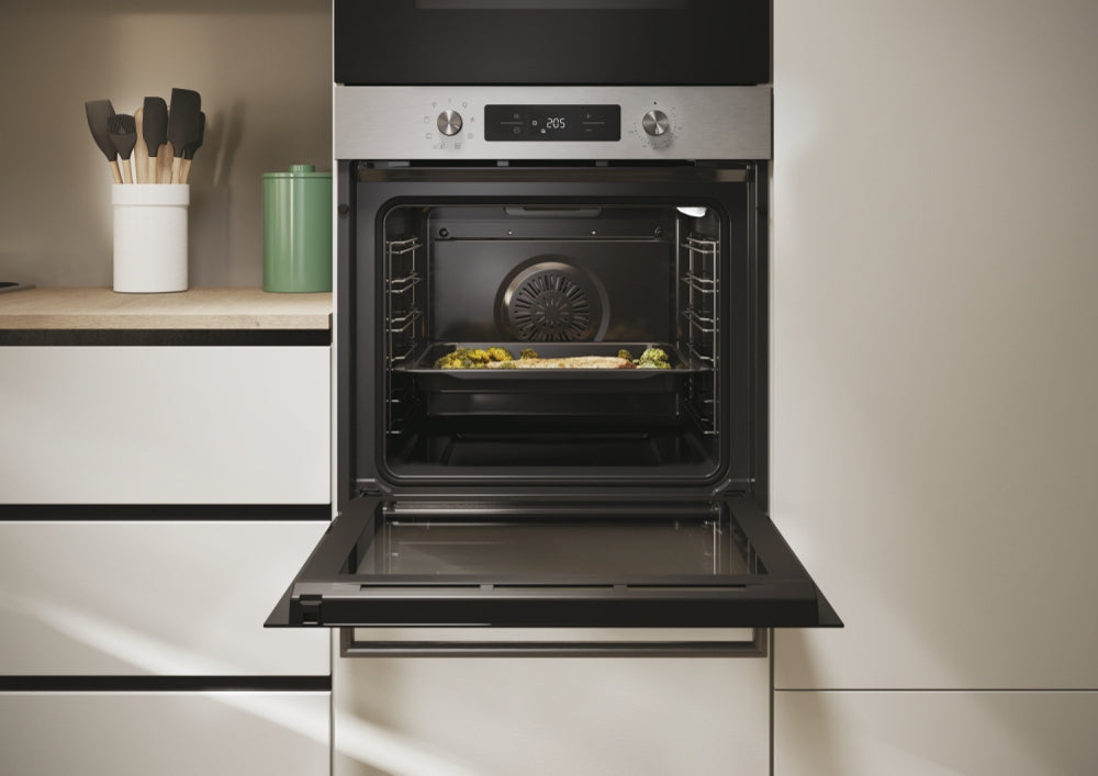 Cuptor încorporabil Candy CA6 NP3T3HTX, 78 l, curățare hidrolitică, inox