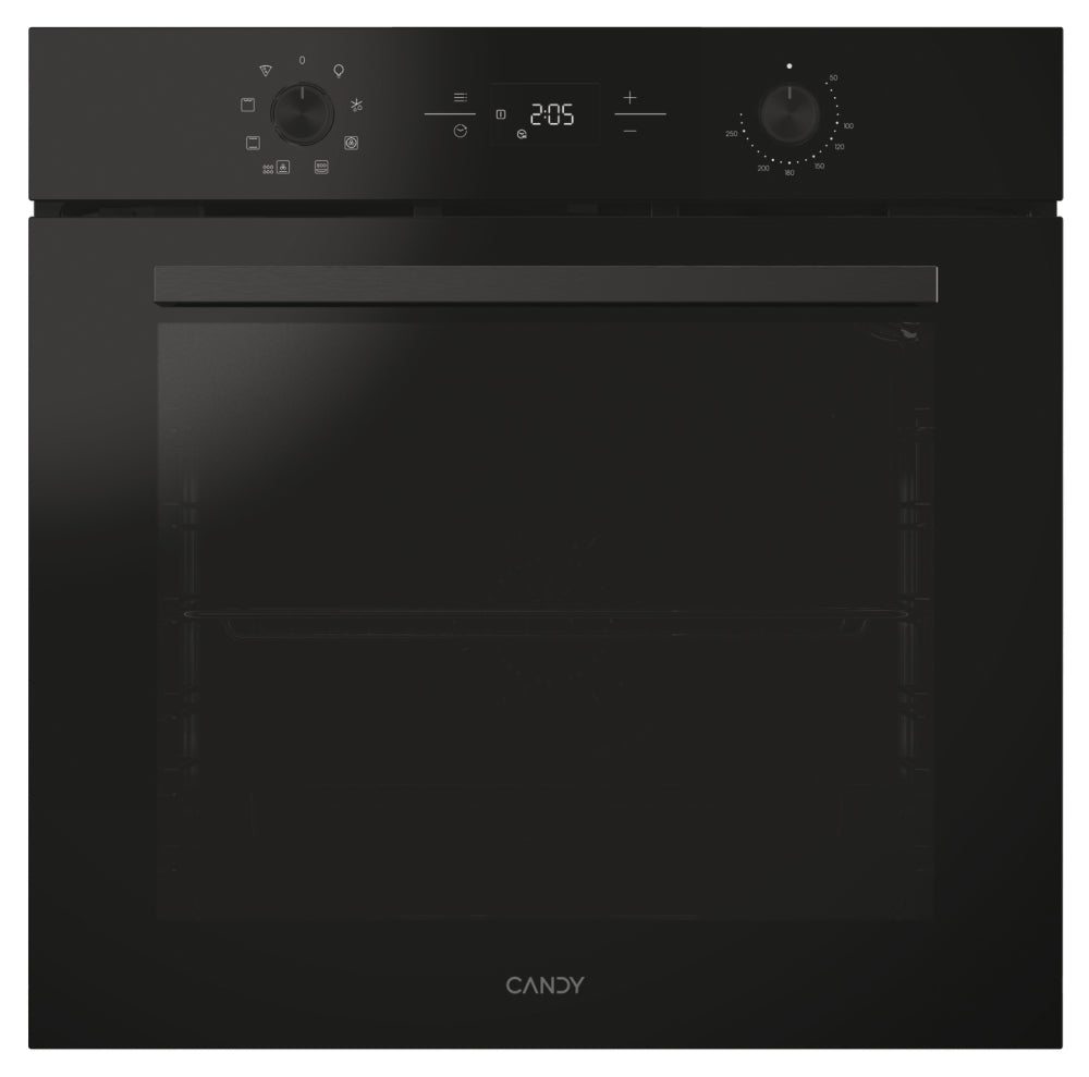 Cuptor încorporabil Candy CA6 NP3T3HTB, 78 l, curățare hidrolitică, negru
