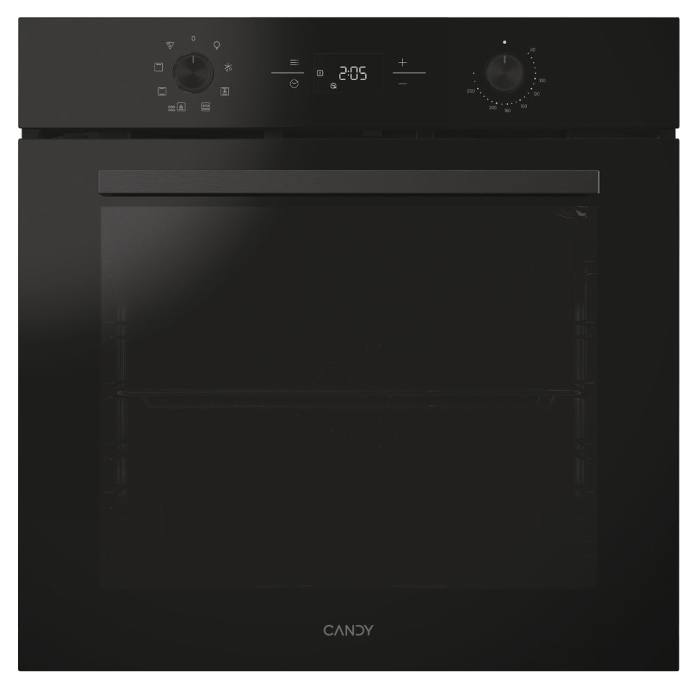 Cuptor încorporabil Candy CA6 NP3T2HTB, 78 l, curățare hidrolitică, negru