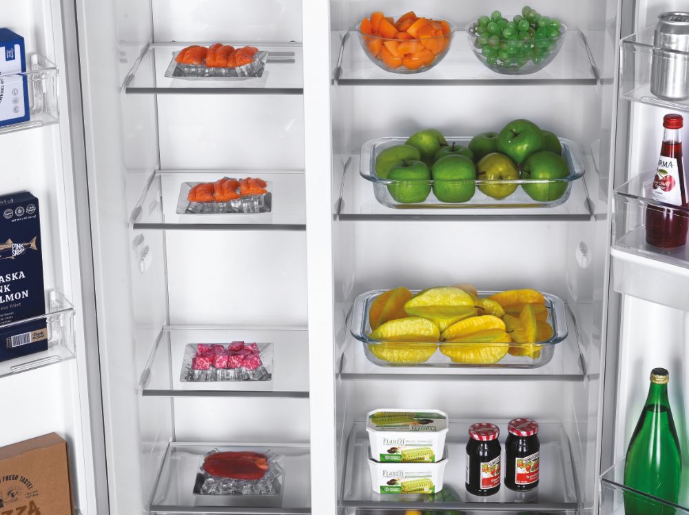 Frigider Candy CHSBSO-6174XWD, 529 l, No Frost, inox