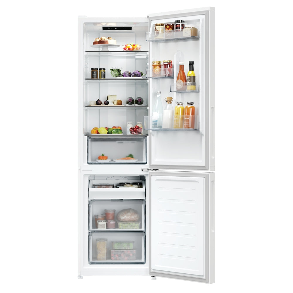 Frigider Candy CNCQ2T518DW, 279 l, No Frost, alb