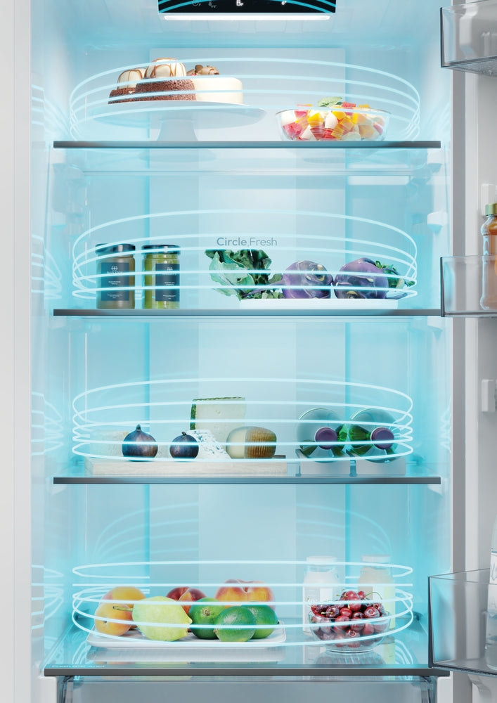 Frigider Candy CNCQ2T518DW, 279 l, No Frost, alb