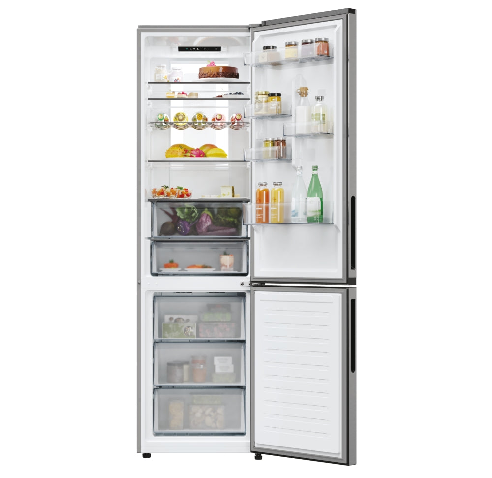 Frigider Candy ECN4CQTEX206, 409 l, No Frost, inox