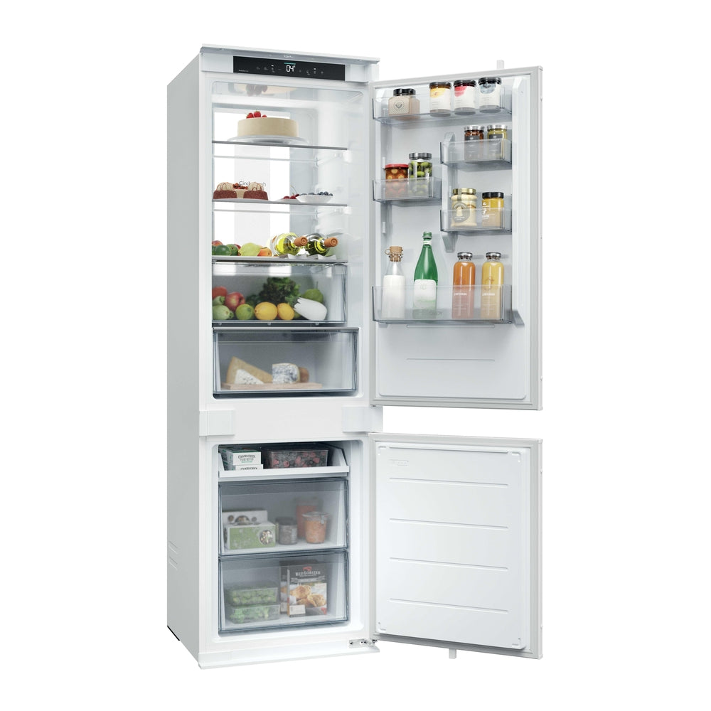 Frigider încorporabil Candy CNBQT5518E, 251 l, No Frost, alb