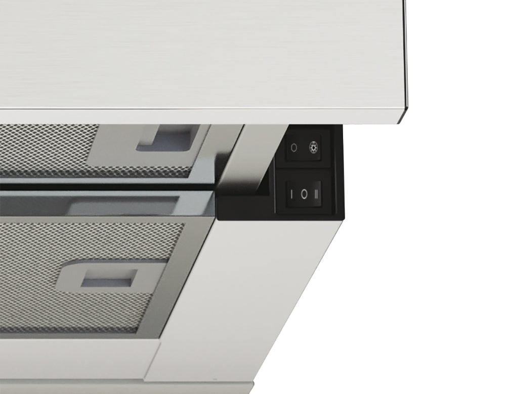 Hotă încorporabilă Candy CBT60RWG, 60 cm, 402 m³/h