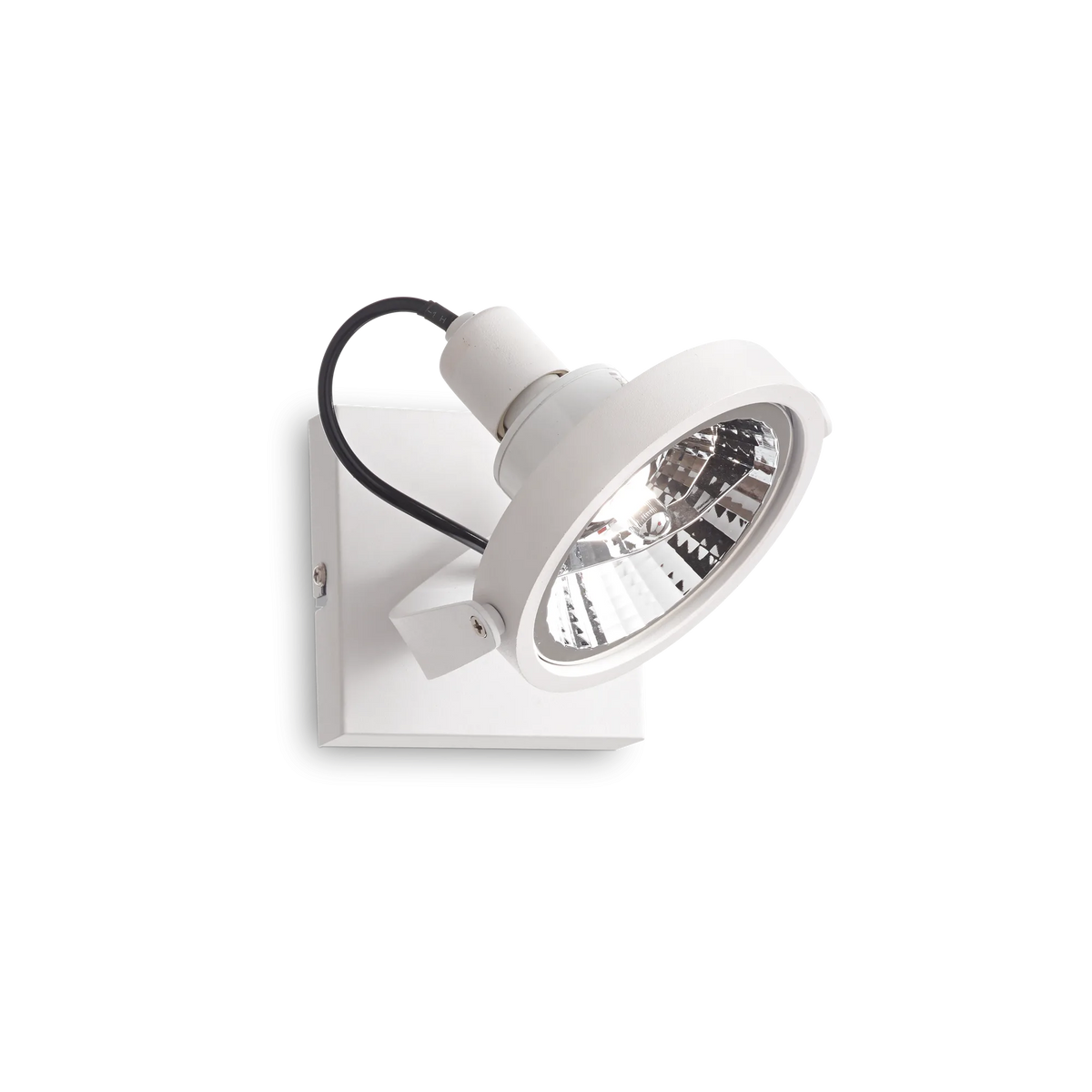Plafonieră Ideal Lux Glim PL1, alb, 200194