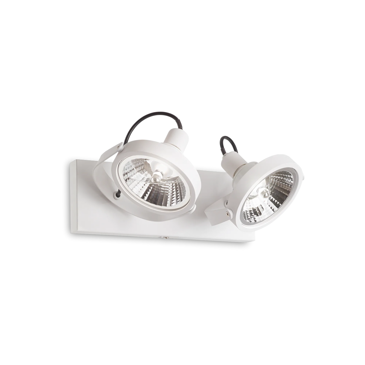 Plafonieră Ideal Lux Glim PL2, alb, 200200