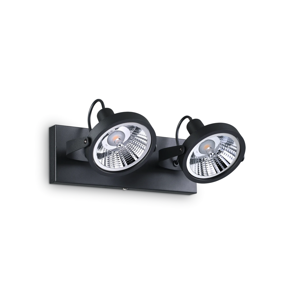 Plafonieră Ideal Lux Glim PL2, negru, 200248