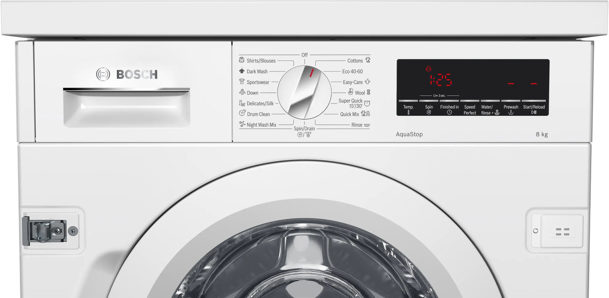 Mașină de spălat rufe încorporabilă Bosch WIW28542EU, Seria 8, 8 kg, 1400 rpm