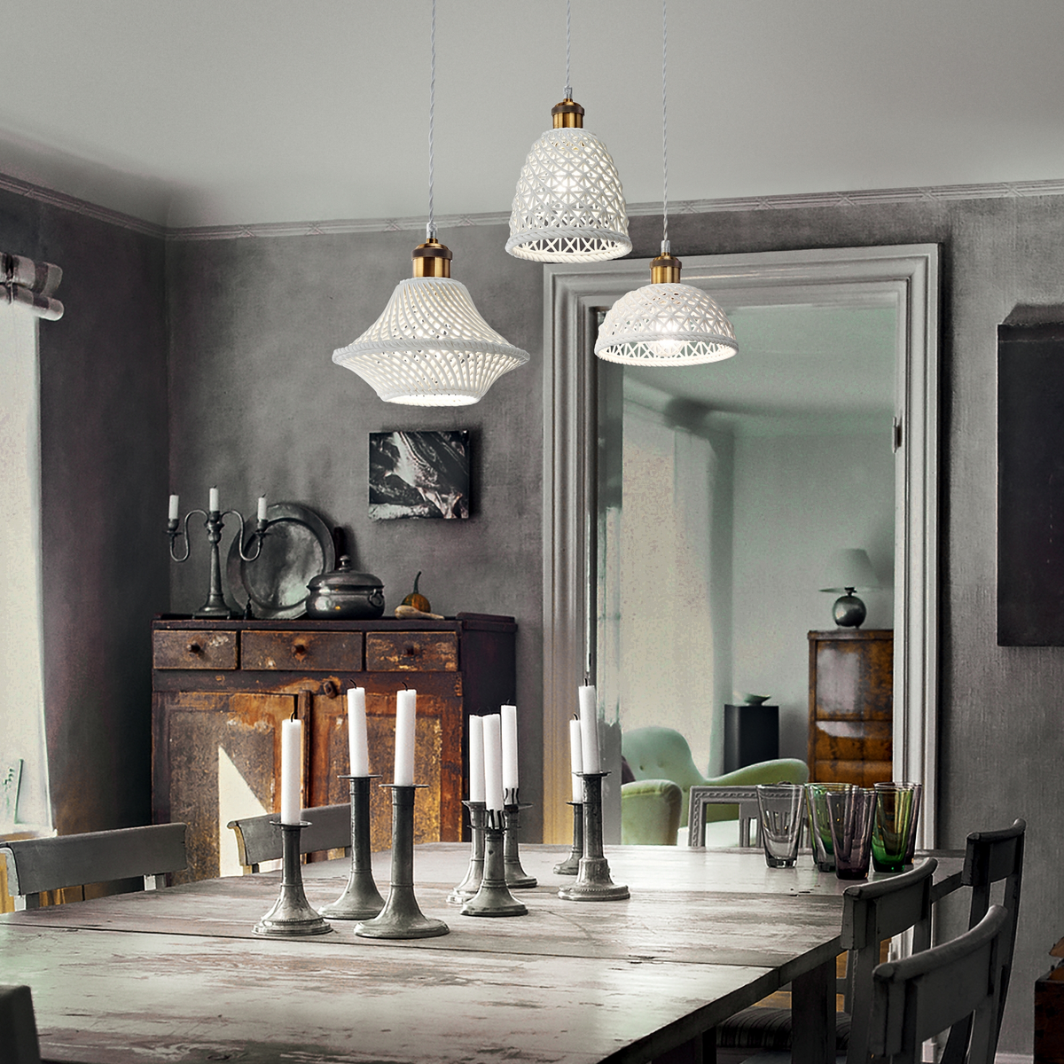 Lustră Ideal Lux Lugano SP3, 206875