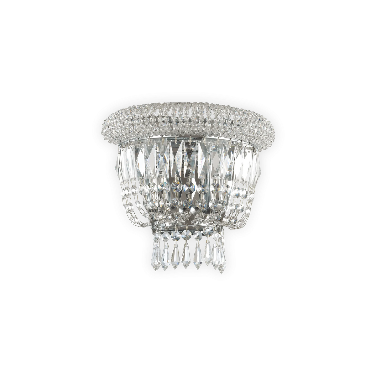Aplică Ideal Lux Dubai AP2, crom, 207155