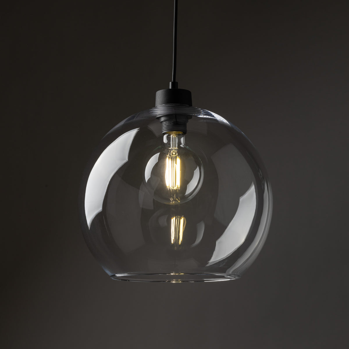 Lampa suspendata Cubus grafit metalizat TK 2076