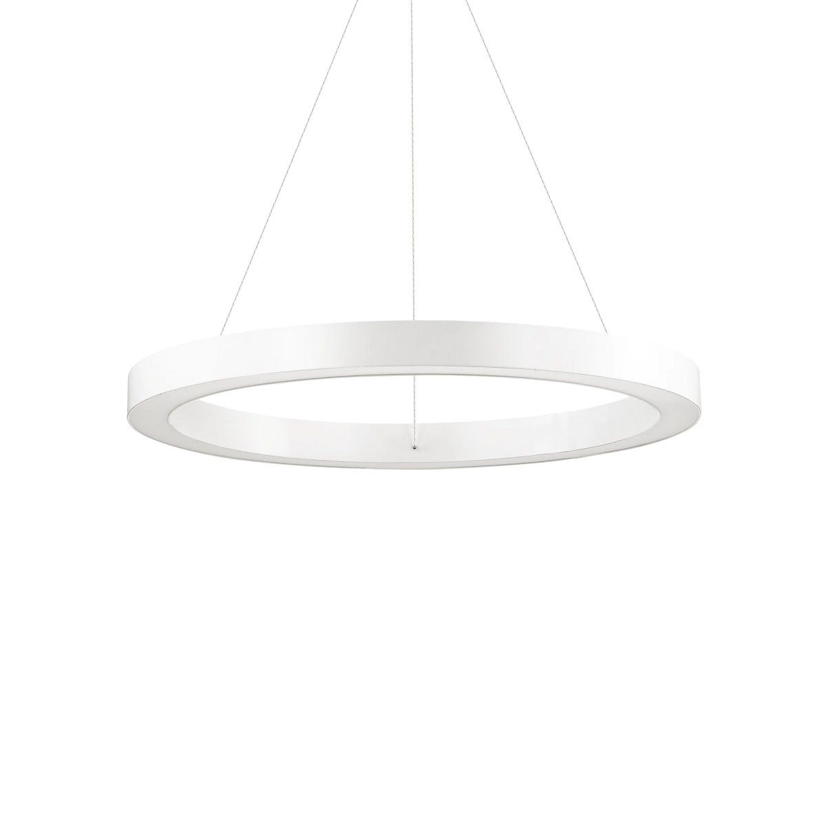 Lustră Ideal Lux Oracle, alb, Ø60 cm, 211398