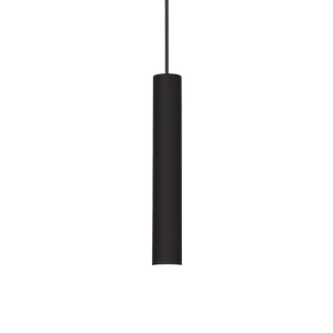 Lustră Ideal Lux Tube, negru, Ø4 cm, 211466