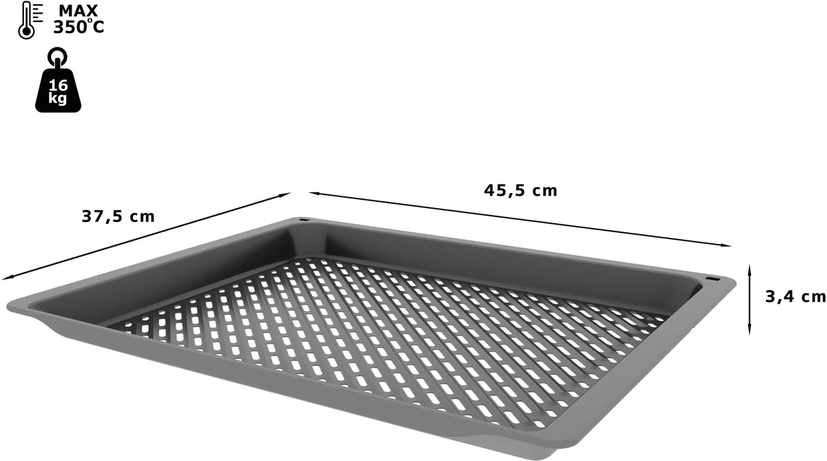 Tavă Air Fry și grill Bosch HEZ629070