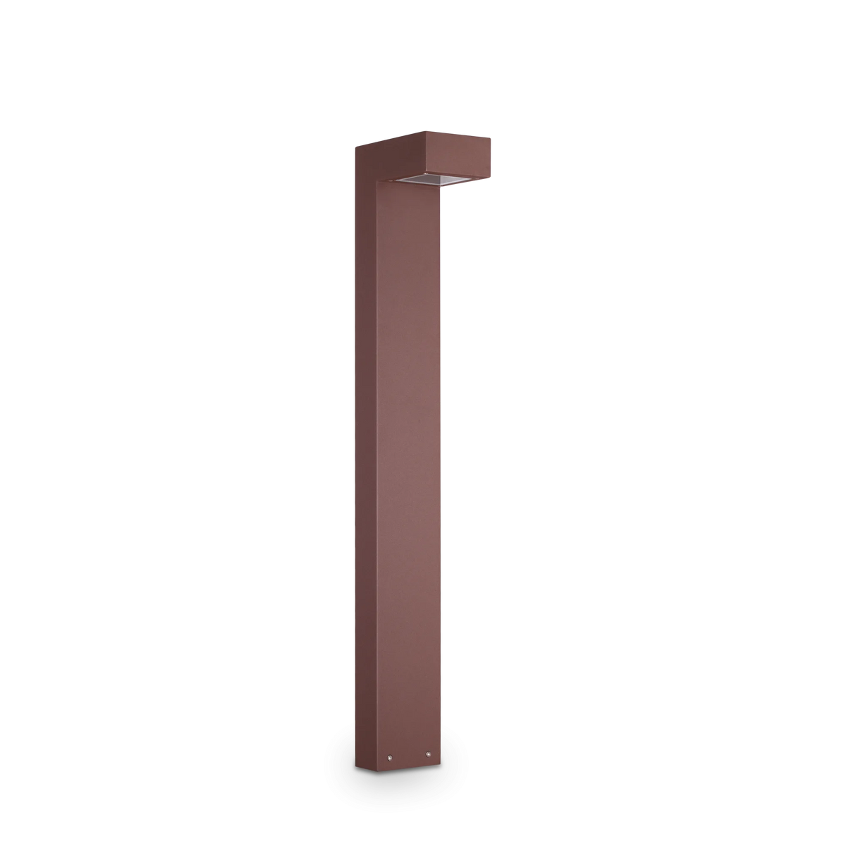 Stâlp de iluminat exterior Ideal Lux Sirio PT2, cafea, H80 cm, 213262