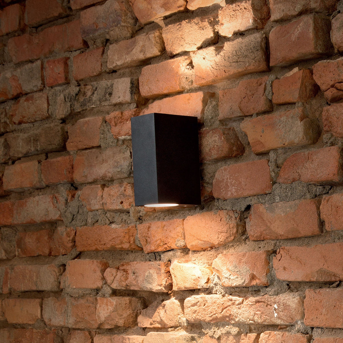 Aplică de exterior Ideal Lux Up AP2, cafea, 213354