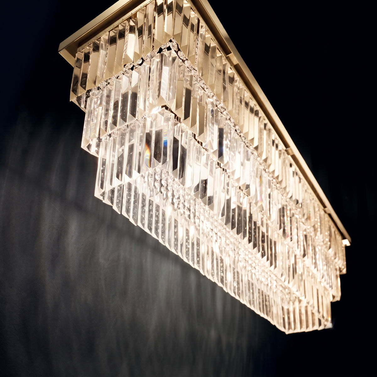 Lustră Ideal Lux Martinez SP8, auriu, 213583