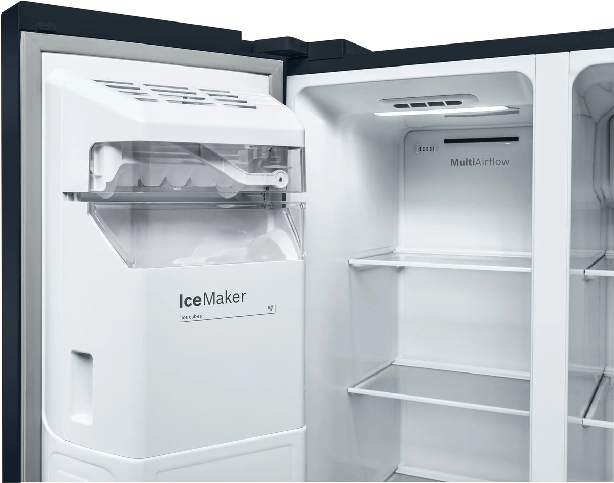 Frigider side by side Bosch KAD93ABEP, Seria 6, Total No Frost, negru