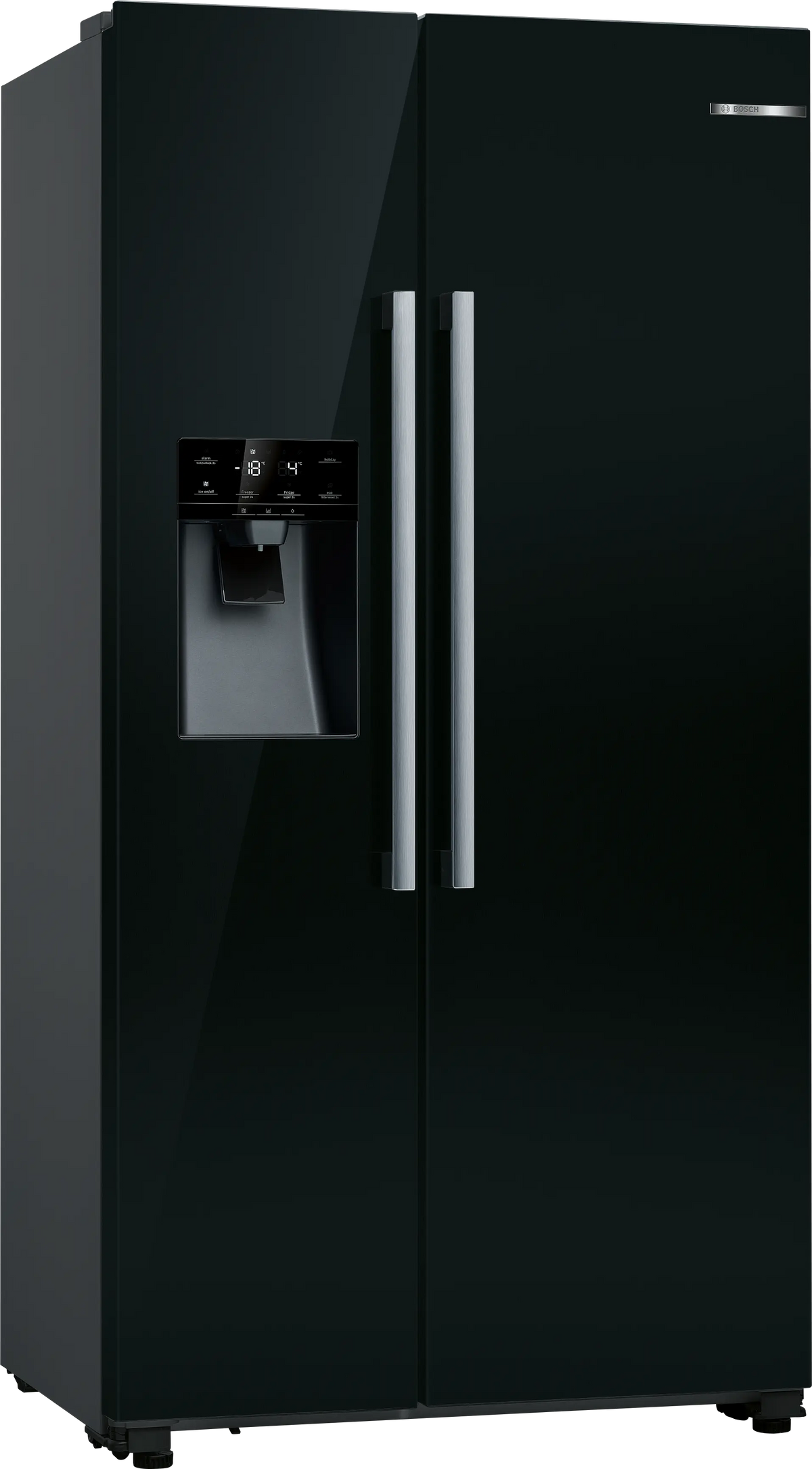 Frigider side by side Bosch KAD93ABEP, Seria 6, Total No Frost, negru