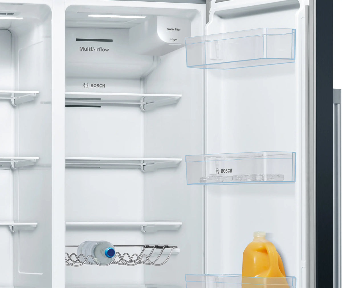 Frigider side by side Bosch KAD93ABEP, Seria 6, Total No Frost, negru
