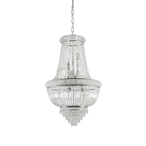 Lustră Ideal Lux Dubai SP10, crom, 215969