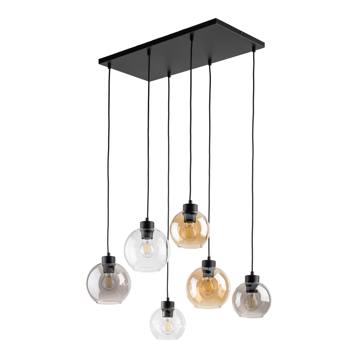 Lampa suspendata Cubus 6 surse de lumina TK 2164