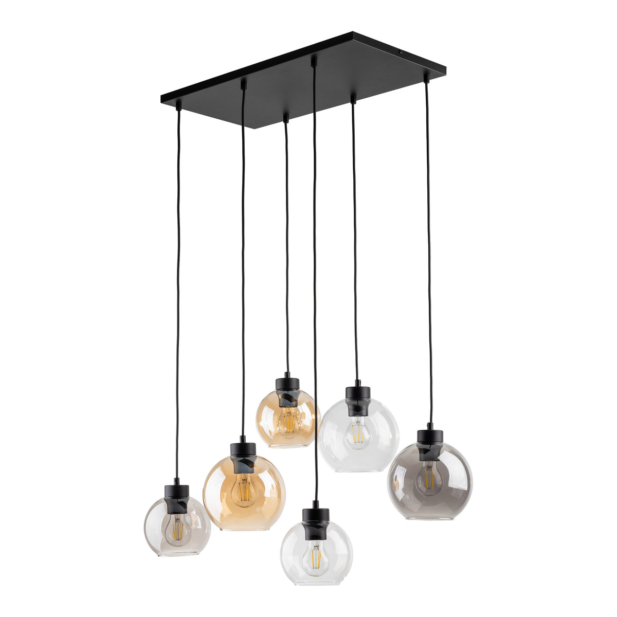 Lampa suspendata Cubus 6 surse de lumina TK 2164