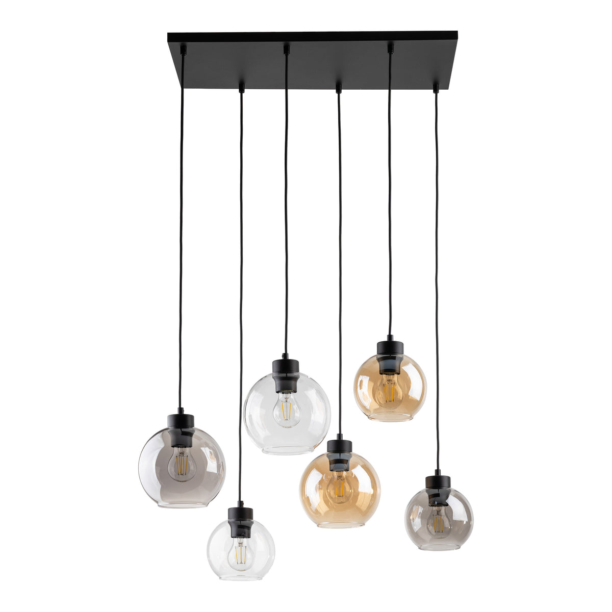 Lampa suspendata Cubus 6 surse de lumina TK 2164