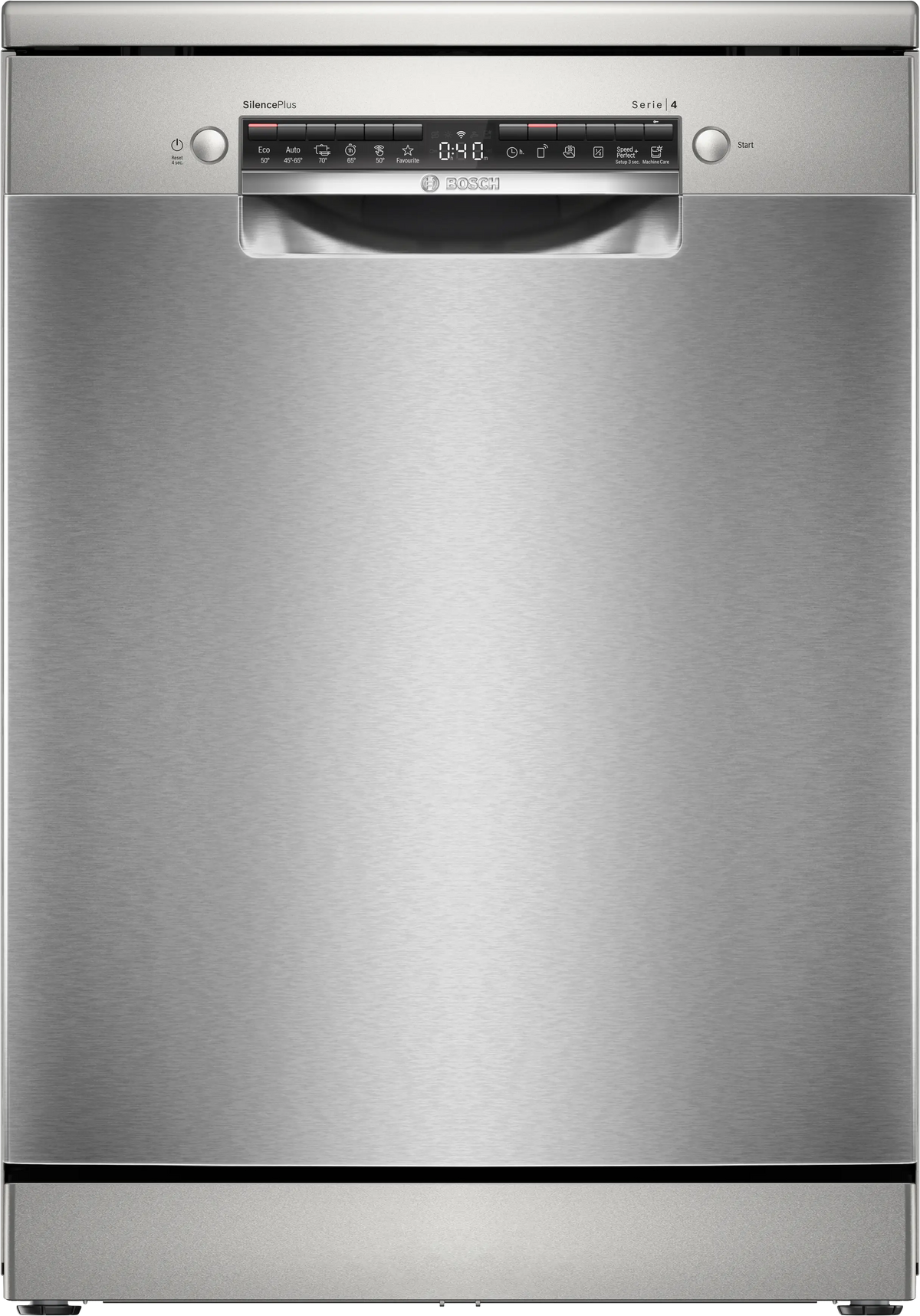 Mașină de spălat vase Bosch SMS4ENI06E, Seria 4, 60 cm, 13 seturi, inox