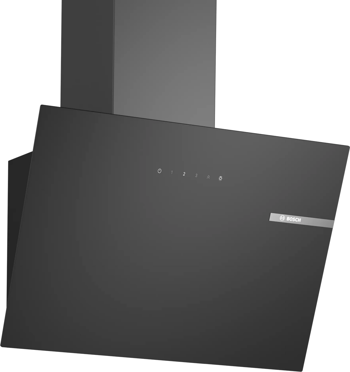 Hotă decorativă Bosch DWK65DK60, Seria 2, 60 cm, neagră