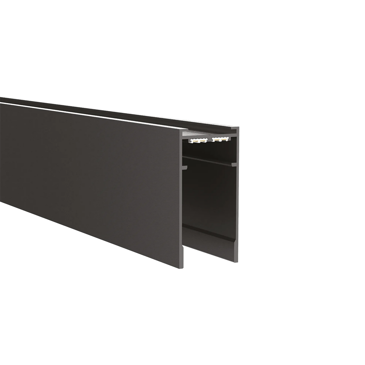 Profil LED aplicat Ideal Lux Arca, 3000 mm, negru, 222752