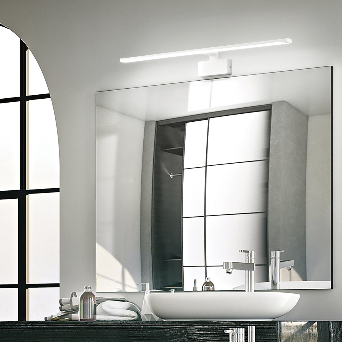 Aplică Ideal Lux Alma, alamă, Ø81 cm, 225005