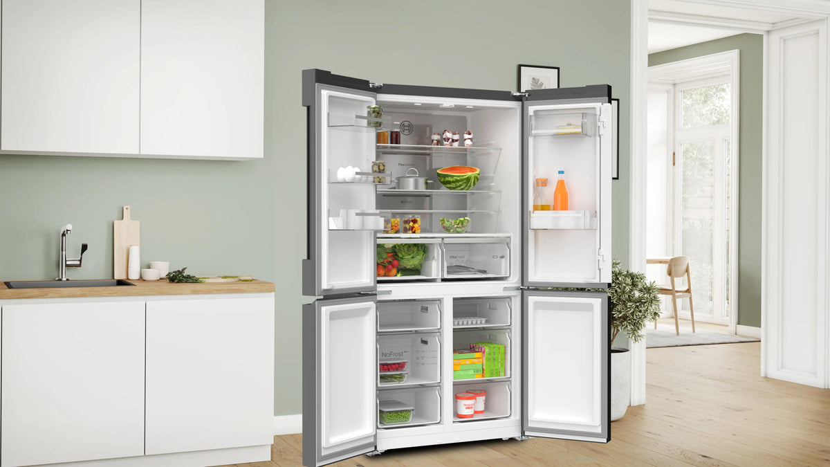 Frigider multi-door Bosch KFN96AXEA, Seria 4, 605 l, Total No Frost, inox