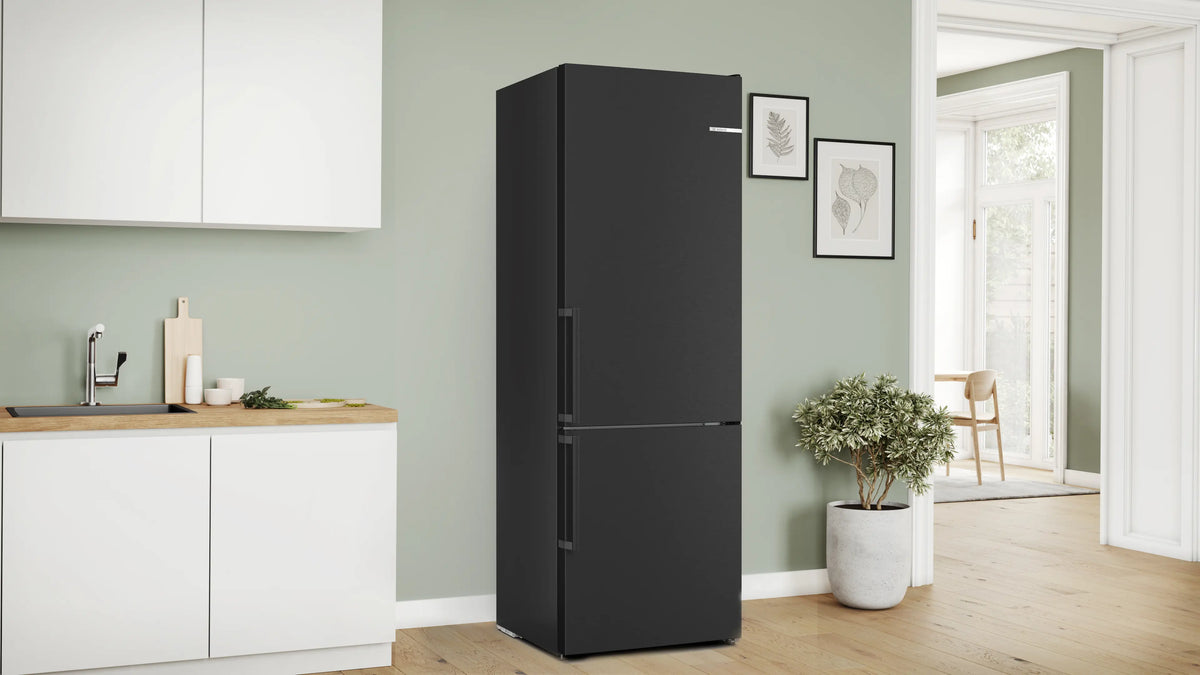 Combină frigorifică Bosch KGN49VXDT, Seria 4, 440 l, Total No Frost, inox