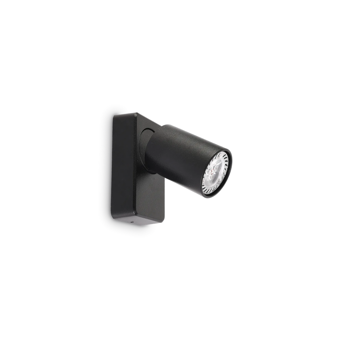 Aplică Ideal Lux Rudy AP1 Round, negru, 229010