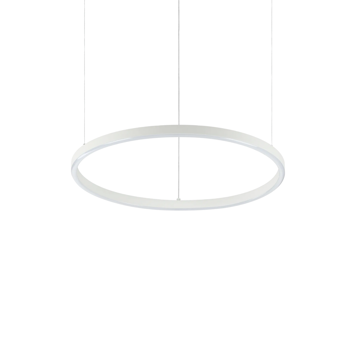 Lustră Ideal Lux Oracle Slim Round 3000K ON-OFF, alb, Ø50 cm, 229461